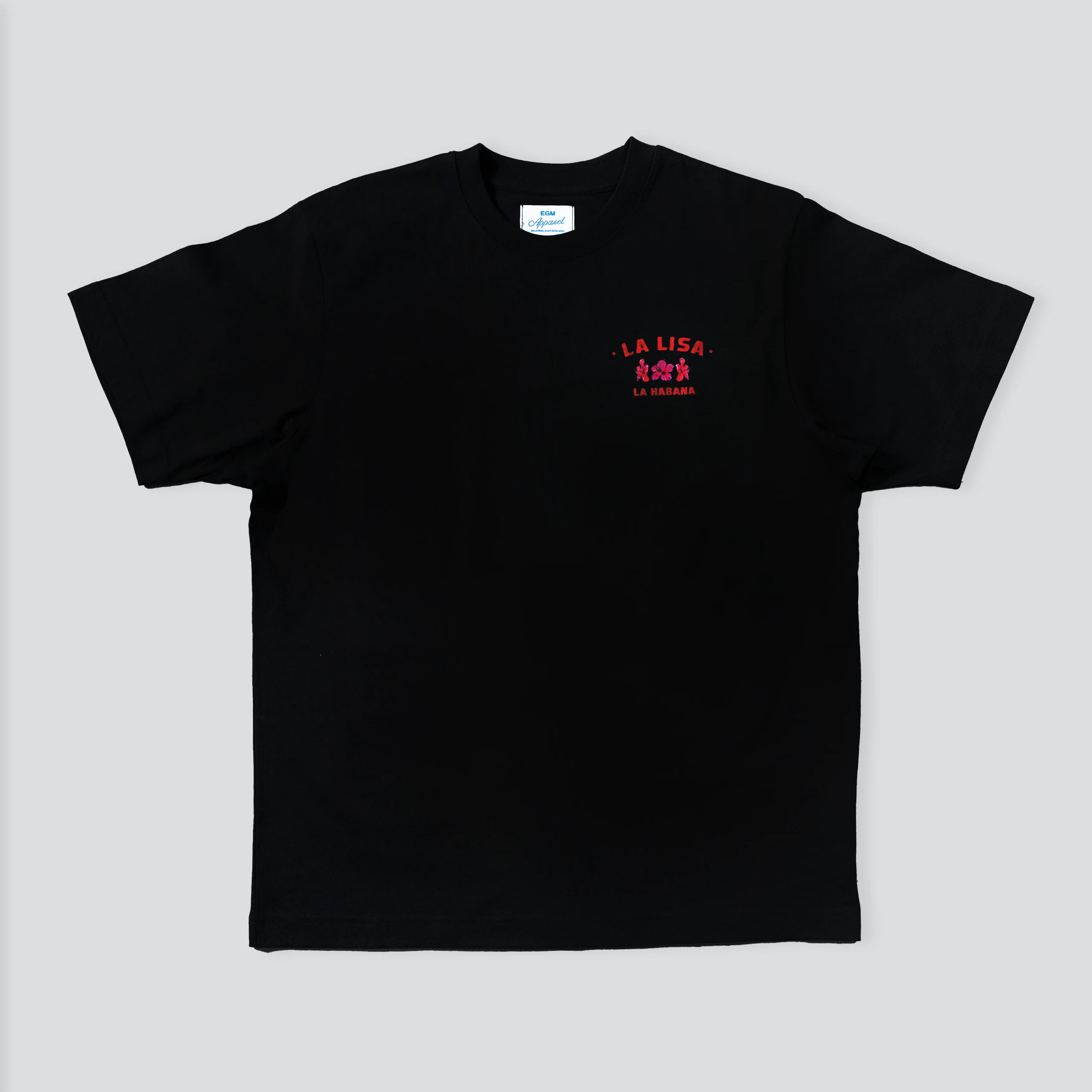 EGM LA LISA T-SHIRT - BLACK