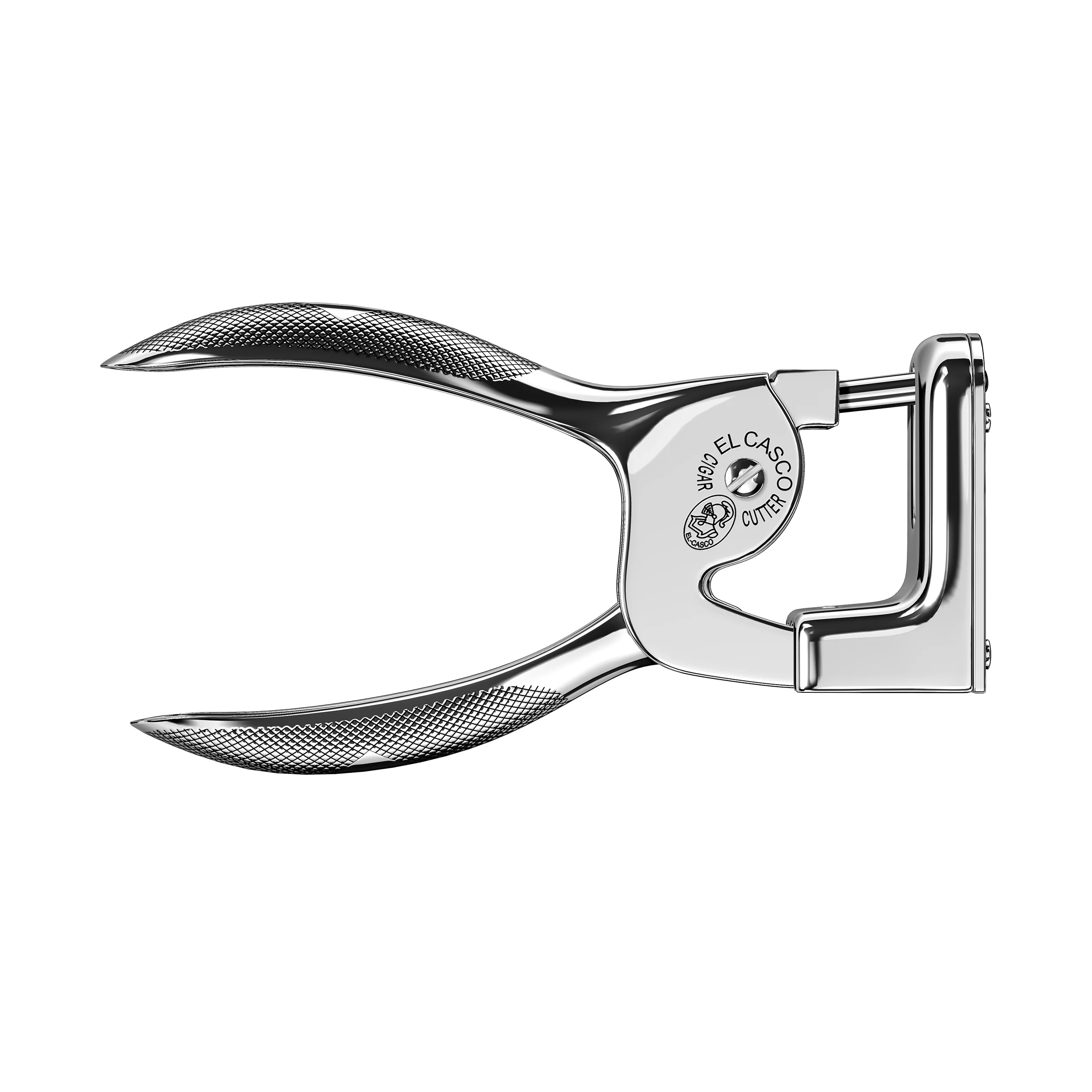 El Casco Shiny Chrome Cigar Cutter - Image 2