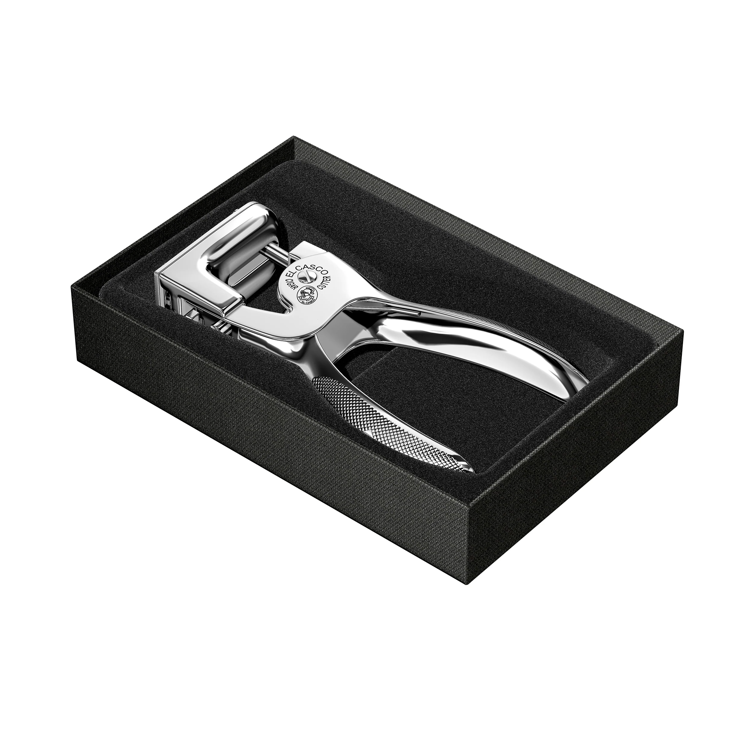 El Casco Shiny Chrome Cigar Cutter - Image 7