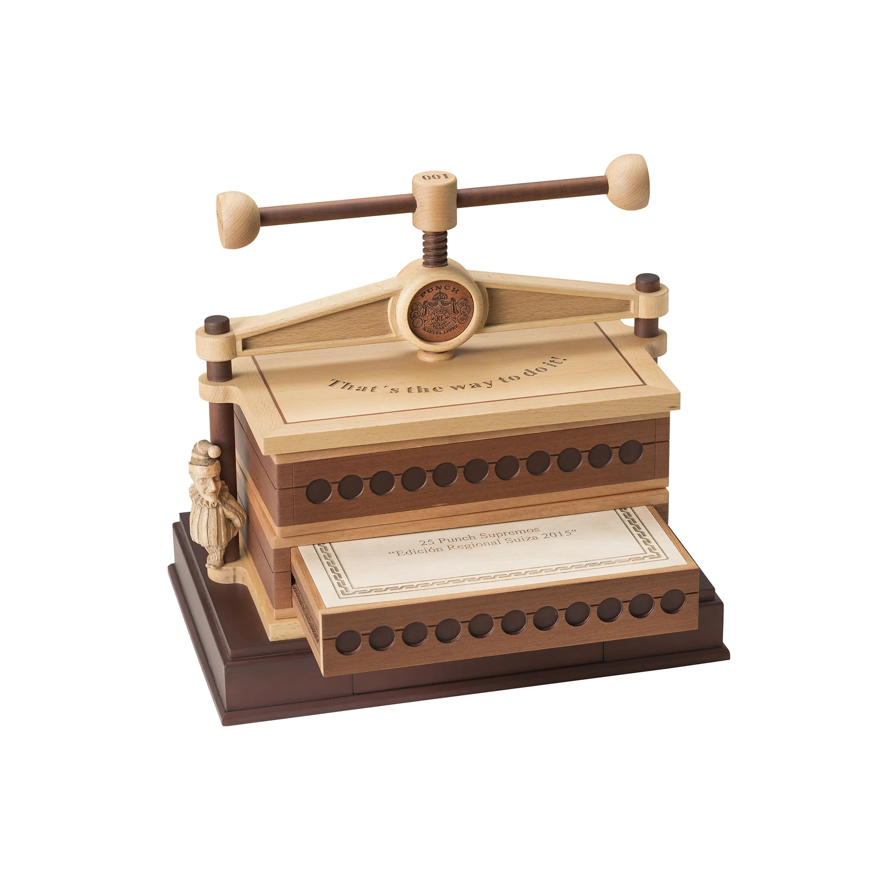 Punch Supremos (Ex. Suiza 2015) Cigar Humidor - Image 2