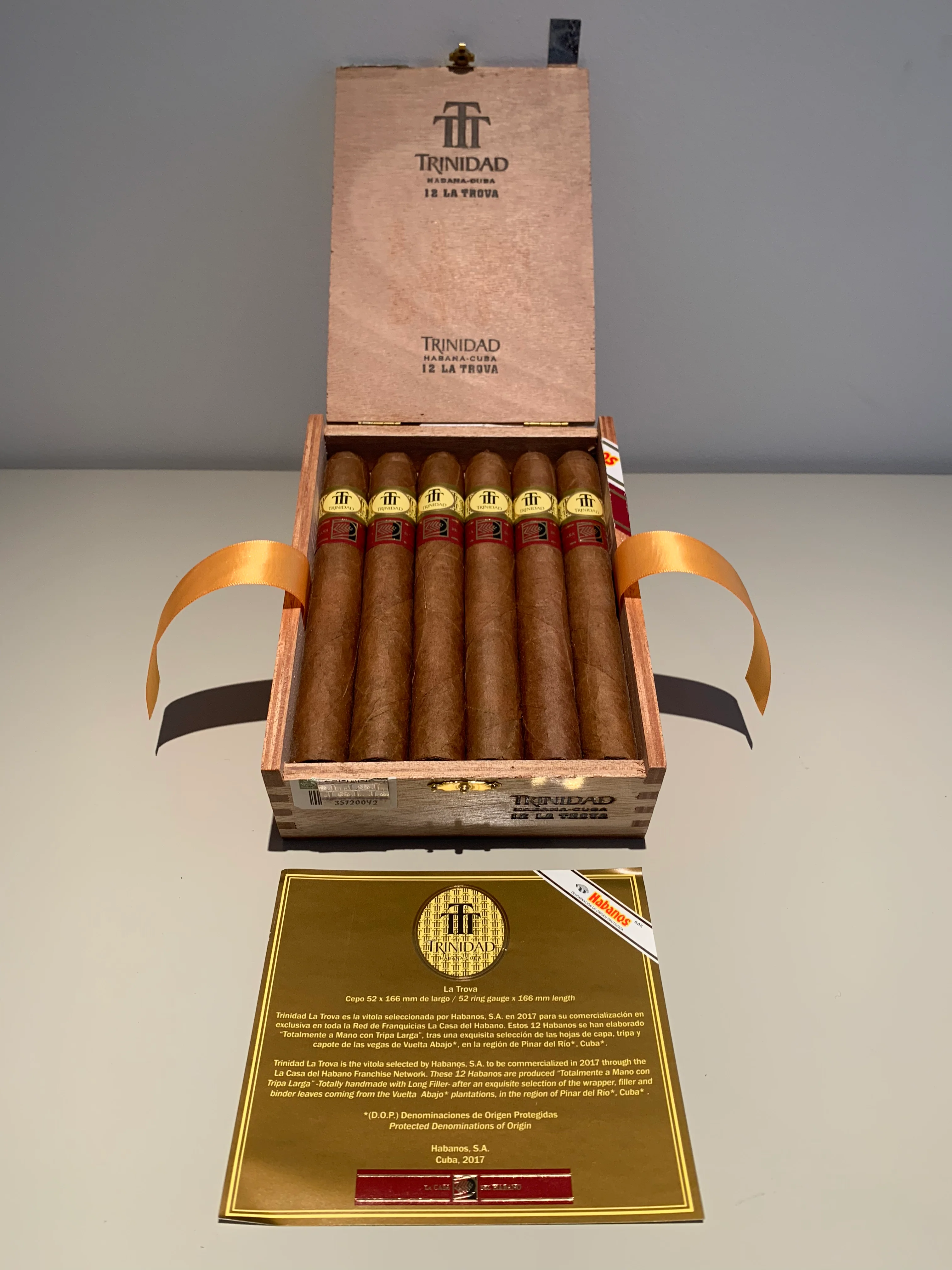 Trinidad La Trova Cigar LCDH - Image 4