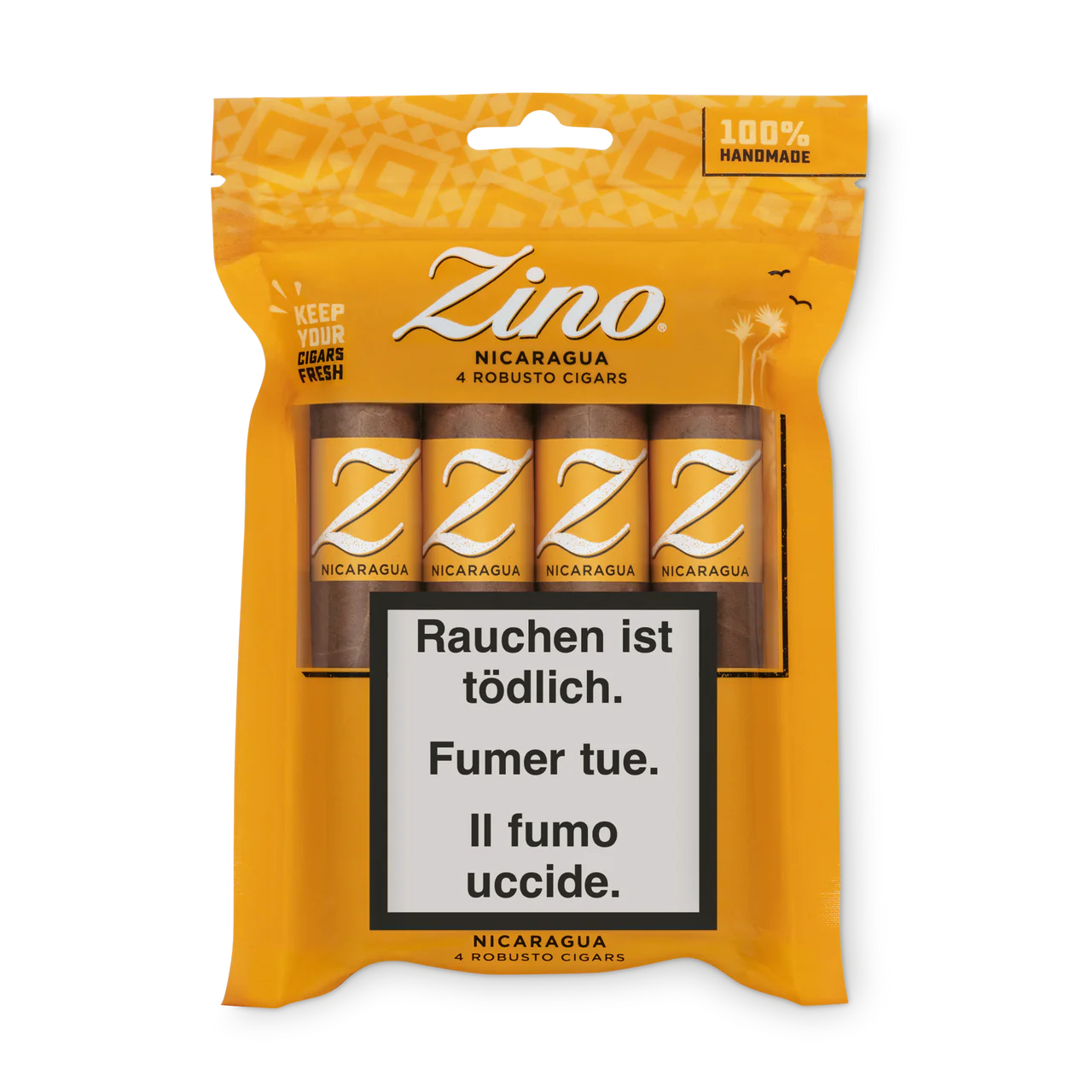 Zino Nicaragua Robusto Cigar - Image 3